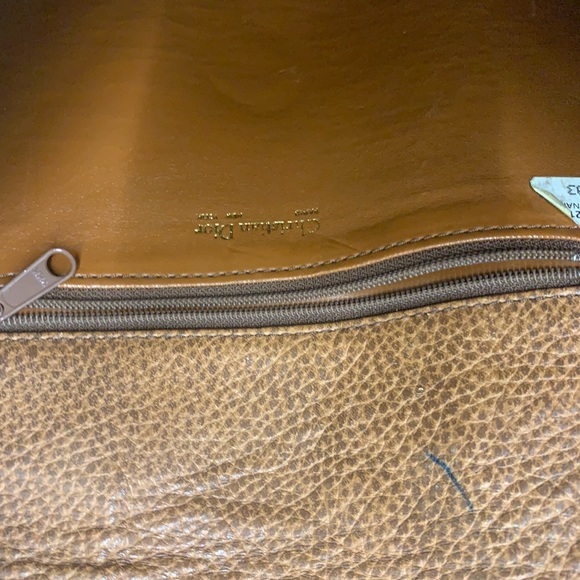 Christian Dior Vintage tan Pebble leather crossbody shoulder bag - Picture 8 of 14